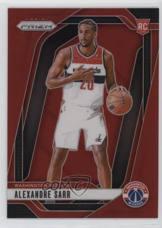 2024-25 Panini Prizm Red Prizm 222/299 Alexandre Sarr #264 3s8