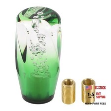 Car Shift Knob  Front Shift Lever Knob Universal for Automatic and 10cm Green