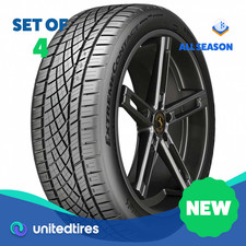 Set Of 4 New 21545zr17 Continental Extreme Contact Dws06 Plus 91w