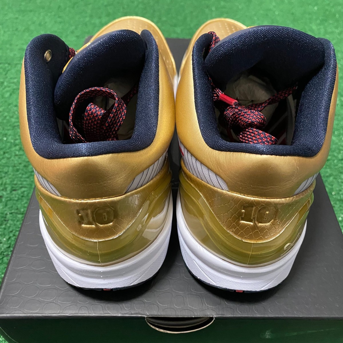 Size 8 - Nike Kobe 4 Protro Gold Medal Sneakers FQ3544-100 
