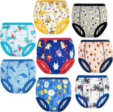 Cotton Potty Training Pants Reusable Washable Absorbent Underwear For Toddlers