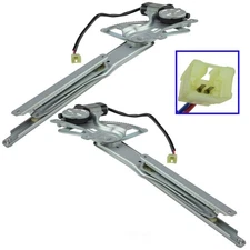 Power Window Motor and Regulator Assembly-Power 2 Piece Window Regulator Set TRQ