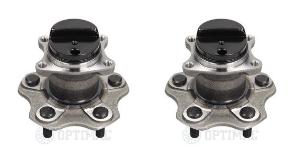 Optimal 2X Radnabe Radlagersatz Hinterachse FüR Nissan Pulsar SchräGheck C13-image