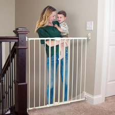 - Tall Easy Swing Lock Baby Gate Series 2: Hardware Mounted Metal Safety Gate