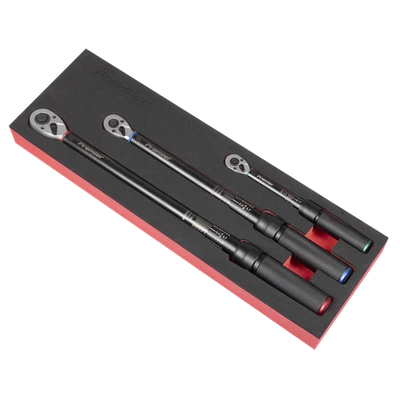 Sealey Premier Black Torque Wrench Micrometer 3pc Set – Premier Black STW900SETB