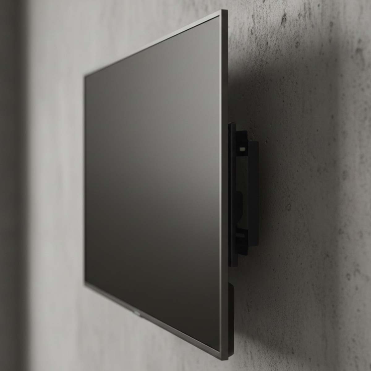 Support mural TV fixe 14-42 pouces en acier noir - 3
