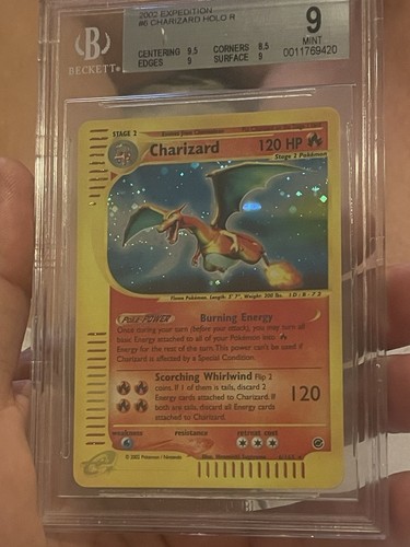 Charizard graded BGS 9 for sale on eBay
