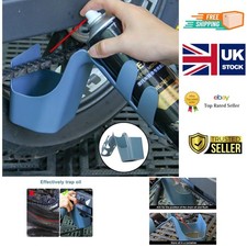 Bike Oil Storage - Chain Cleaning Tool for Motorcycle - Splash-Proof Design