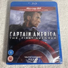 Marvel Studios Captain America: The First Avenger Limited 3D Edition Blu-ray 3D…