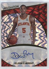 2022-23 Panini Revolution Auto Fractal 1/100 Dejounte Murray #A-DJM Auto 1fa4
