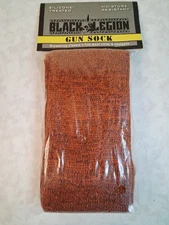 Black Legion Gun Sock-  orange Silicone Treated Rifles & Shotguns T6