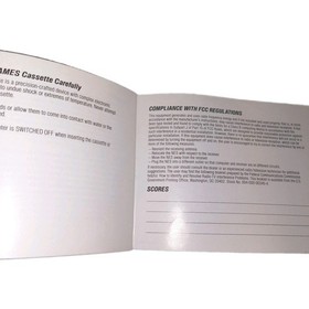 Silent Service Nes Manual Instruction Booklet