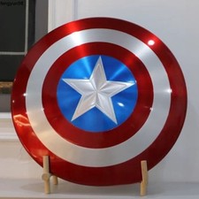 US   1 1 Marvel Legends Captain America 75th Anniversary Metal Shield Boxed Gift