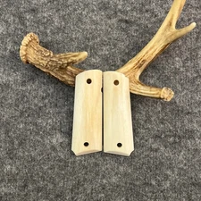 1911 Giraffe Bone Custom Handmade Pistol Grips Fits Standard Government & Comman