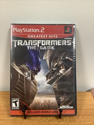 Transformers : The Game Greatest Hits (Sony PS2) + Bonus Disc Variant BRAND NEW!