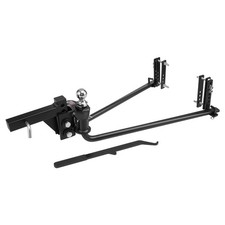 14000lb Towing 1400lb Tongue Weight Distributing Hitch with Sway Control Kit
