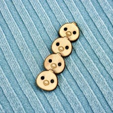 Wooden Chick Buttons For Crochet Knitting Baby Clothes Kids Arts And Crafts 15mm