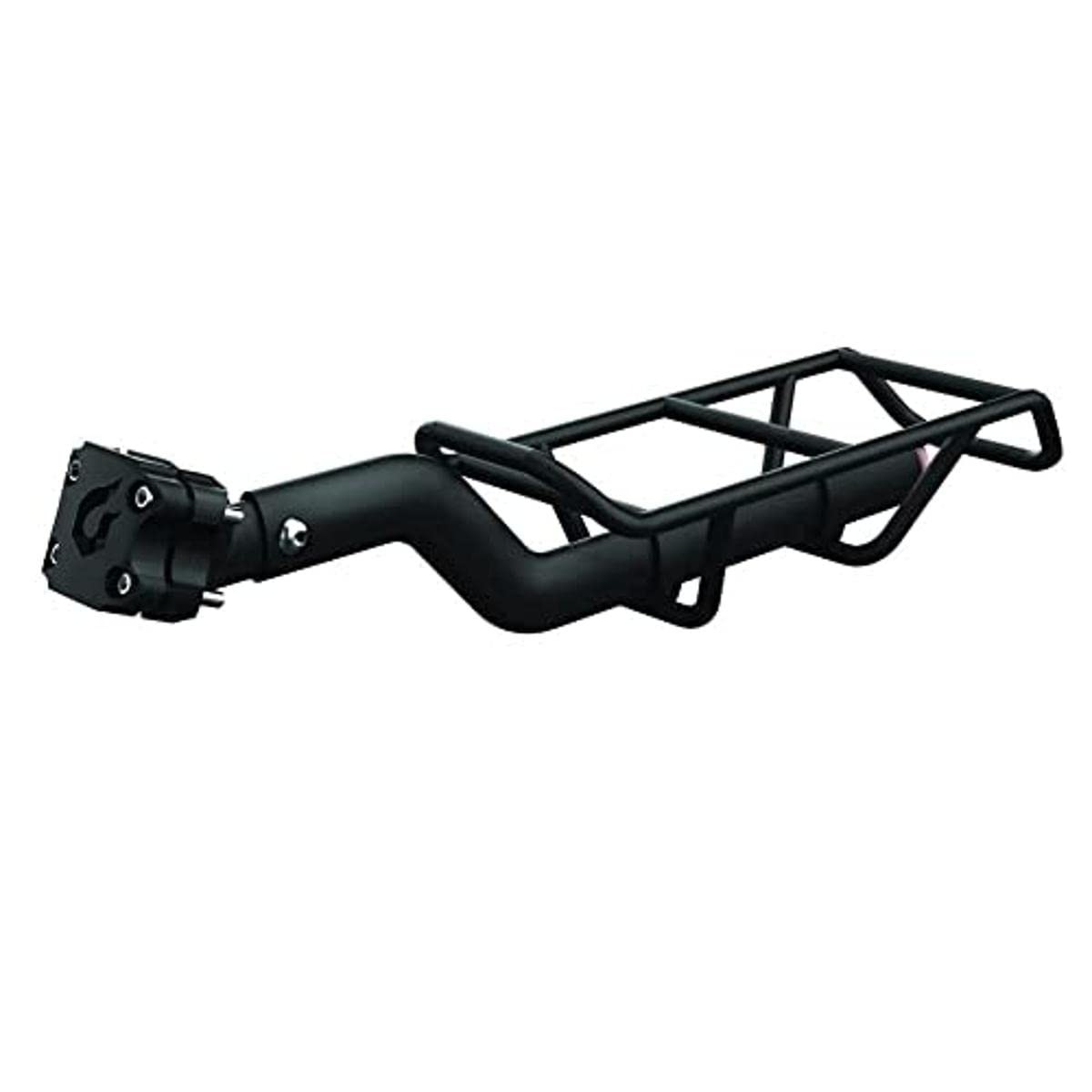 Black Central Seatpost Rear Bike Rack - One Size Universal Fit