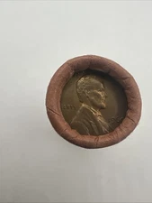 1960 P Lincoln Memorial Cent GEM BU OBW 50 Coin Roll Cincinnati Federal Reserve