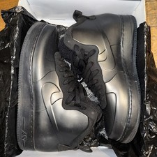 Nike Air Force Foamposite Cup Triple Black for Sale