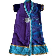 Indian Heritage Readymade Kids M Anarkali Dress Kurta Celebrate Diwali Festival
