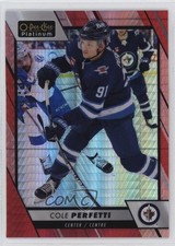 2023-24 O-Pee-Chee Platinum Red Prism 137/199 Cole Perfetti #120 0zn7