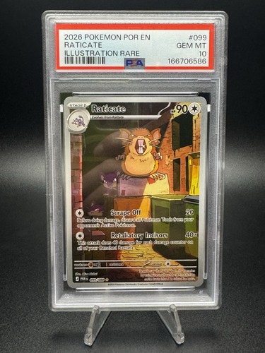 Raticate graded PSA 10 for sale on eBay