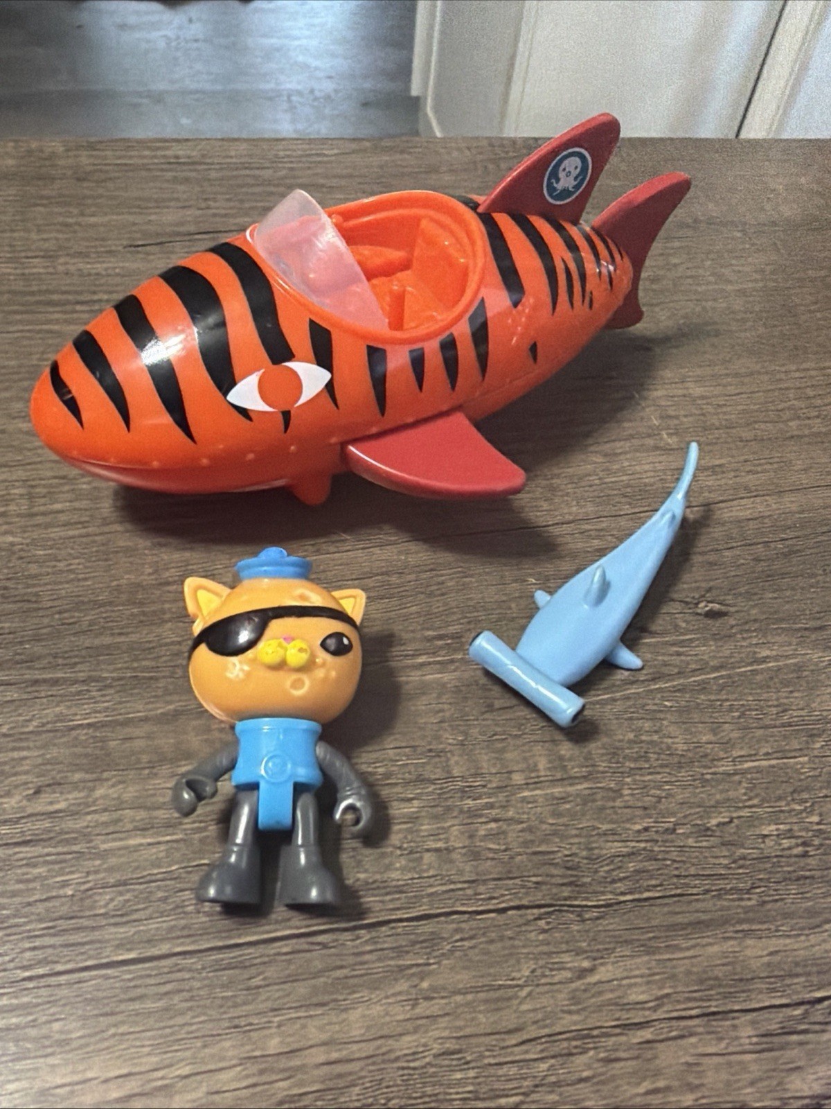 Octonauts Talking Tiger Shark Gup B Kwazii Hammerhead - Tested