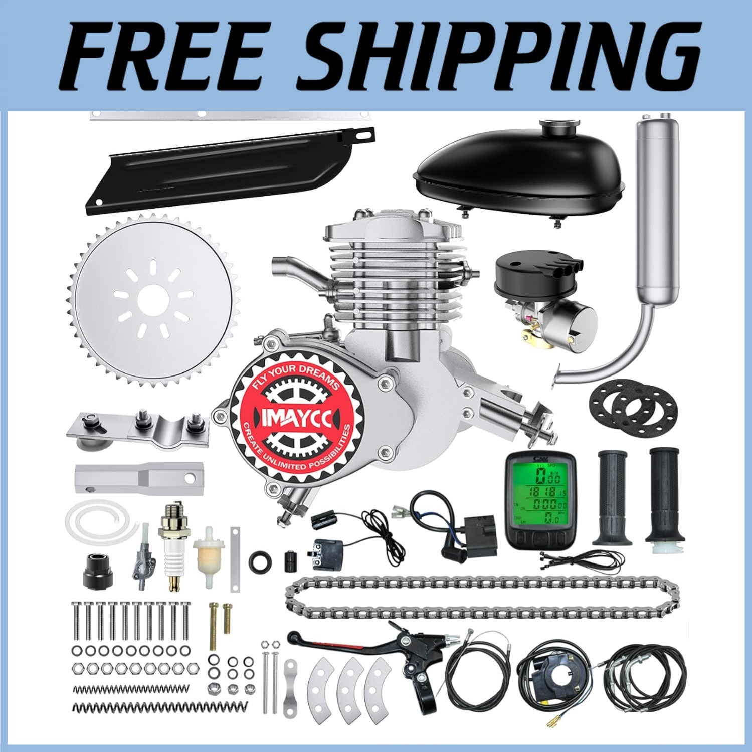 Engine Conversion Kit for 26-28" Bikes