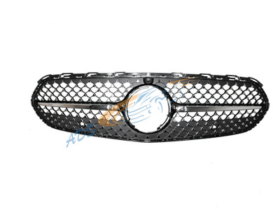 Mercedes-Benz C-Class W206 2022 Kühlergrill Diamond Schwarz