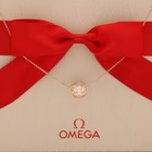 Omega 18k Yellow Gold Mother of Pearl Necklace Mania Flower Necklace #JB672-1 — photo 1