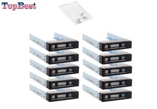 10X 2.5" SFF SAS Tray Caddy For IBM/Lenovo X3950 X3850 X6 X3650 X3550 M5 00E7600