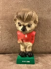 Vintage 1968 Moro Inc. LIONS Football Rubber Bobble Head Mascot Figure 8”
