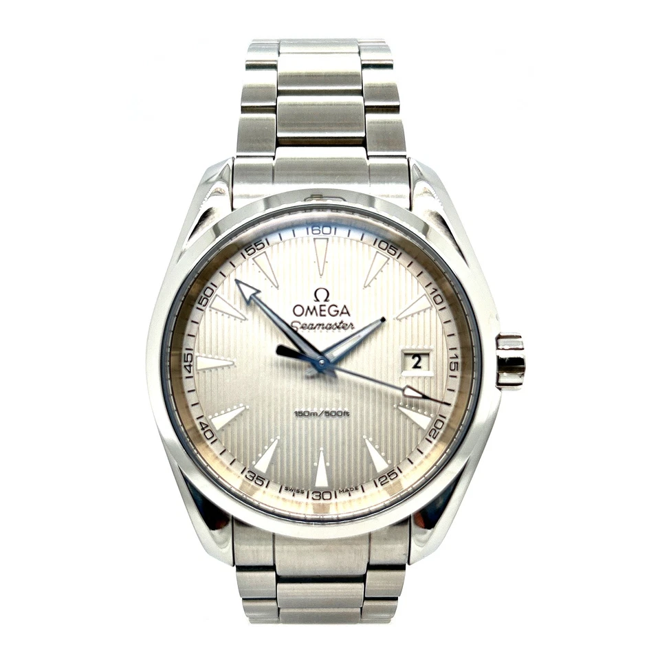 Omega Seamaster Aqua Terra 150 m Datum Edelstahl Edelstahlband Fullset 02/2018 - Image 2 of 4