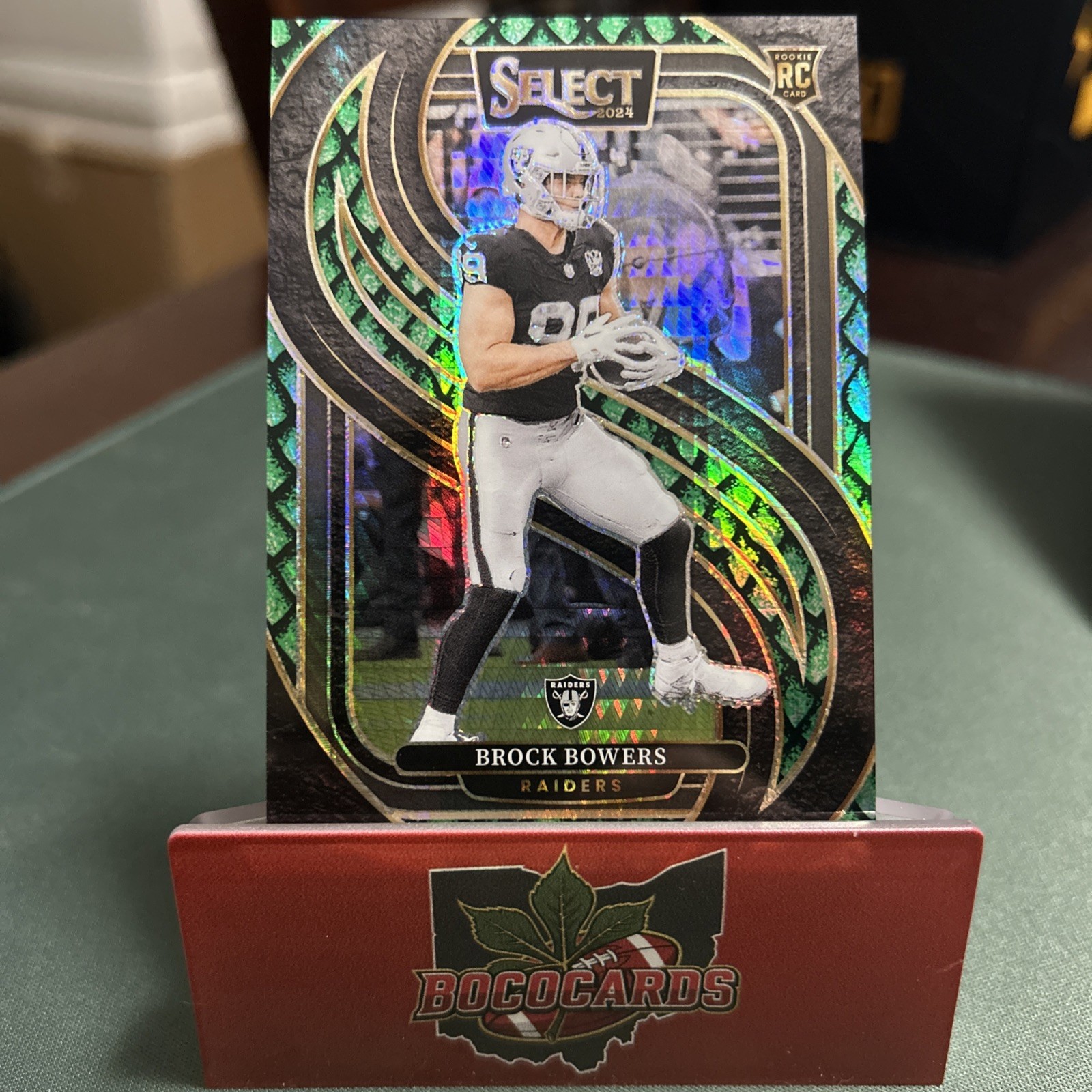 BROCK BOWERS 2024 SELECT PREMIER LEVEL ROOKIE DRAGON SCALE RC 1/81