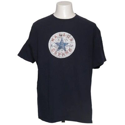 JHK, T-shirt, Größe: XXL, Tsra 150, Blau, Baumwolle, Print, Herren #b9D
