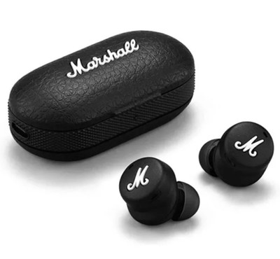 NIB Marshall Mode II Black True Wireless In-Ear Bluetooth Headphones