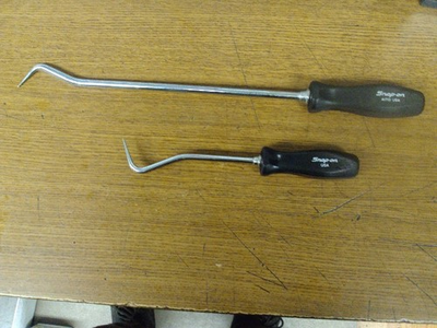 #ad Snap On A1710 15quot; amp; A1713 9quot; Coolant Hose Removal Picks B481 $49.99