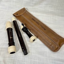 Yamaha YRT-302B Tenor Baroque Recorder B Japan Includes Case