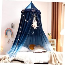 Decor Princess Canopy for Girls Bed, Soft Smooth Playing Tent Canopy Room