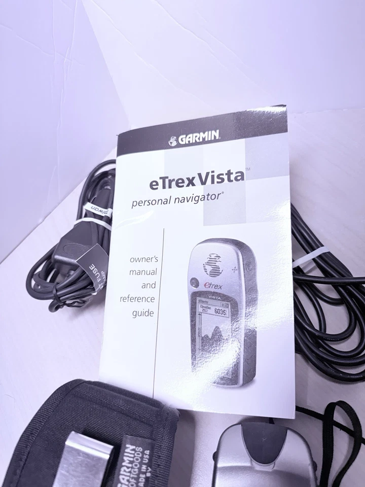 Garmin eTrex Vista Handheld Waterproof GPS Unit Outdoors Hiking - Image 2 of 4