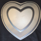 💟 WILTON Double Tier 2 Tier Heart Aluminum Cake Pan #502-2695 💟 — photo 2