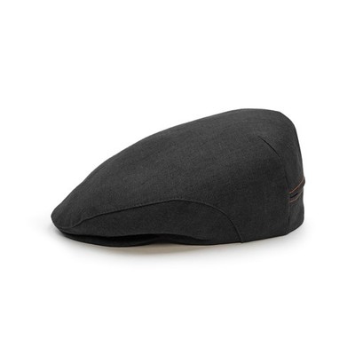 Sterkowski Derby Cap | 100% Linen Flat Cap for Men and Women | Classic Breath...