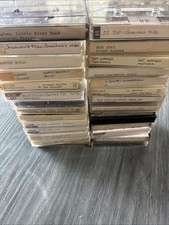 VTG Lot Of 29 Homemade Mix Tape Cassettes Rock Journey Bon Jovi ZZ Top Eagles U2