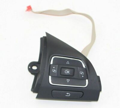 0EMRight Multifunction Steering Wheel Switch Button For VW Jetta Golf MK6 Tiguan