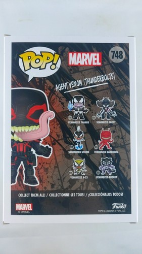 Venom 748 Agent Venom (Thunderbolts) Funko Pop! Marvel NUEVO&EMBALAJE ORIGINAL ENVÍO GRATUITO - Imagen 3 de 6