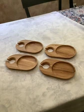 Set of 4 Ironwood Gourmet Cocktail Trays
