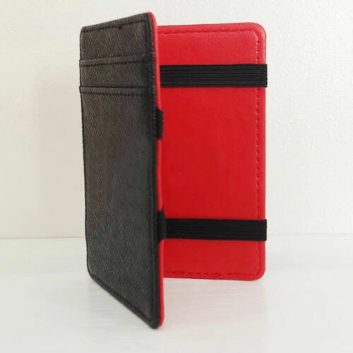 Portafogli da uomo in pelle di portafoto