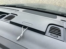 Cable pass-through for the Mercedes Sprinter 2019+ windshield storage