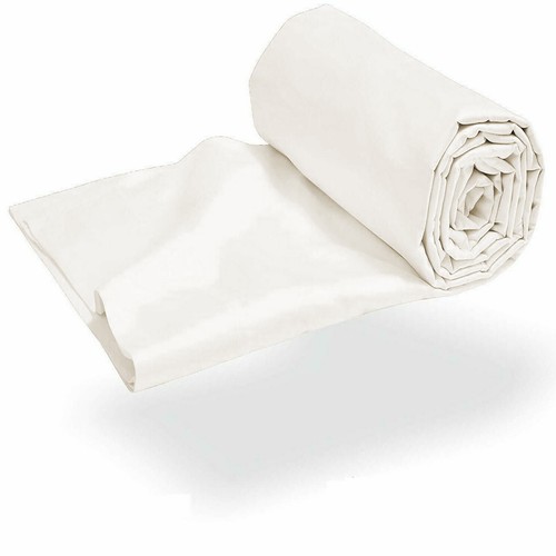 Cozy Bedding Collection Egyptian Cotton Choose UK Size & Item Ivory Solid - Picture 11 of 23